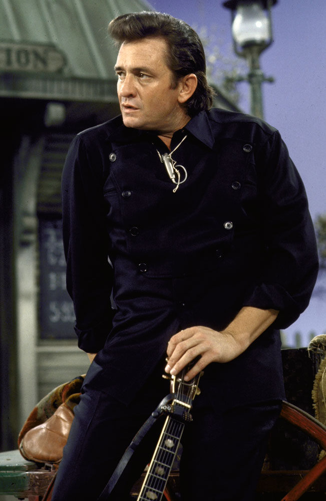 Johnny Cash in Tennessee, 1969.