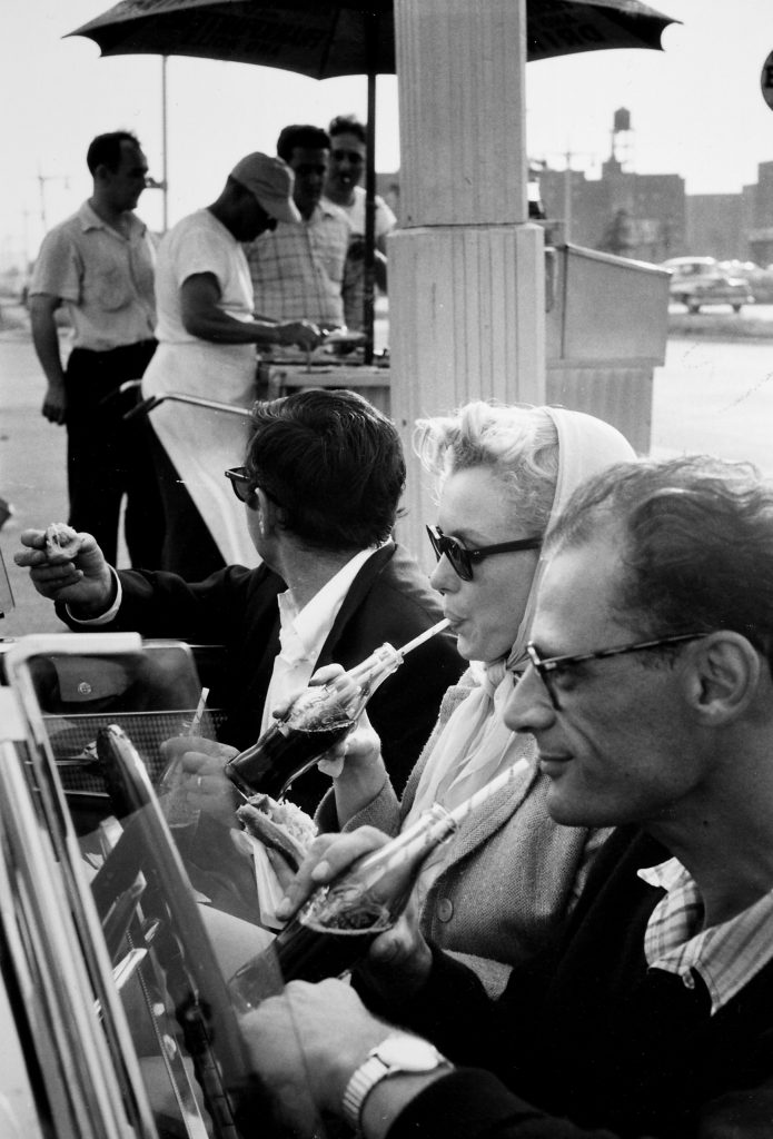 Marilyn Monroe and Arthur Miller 1956