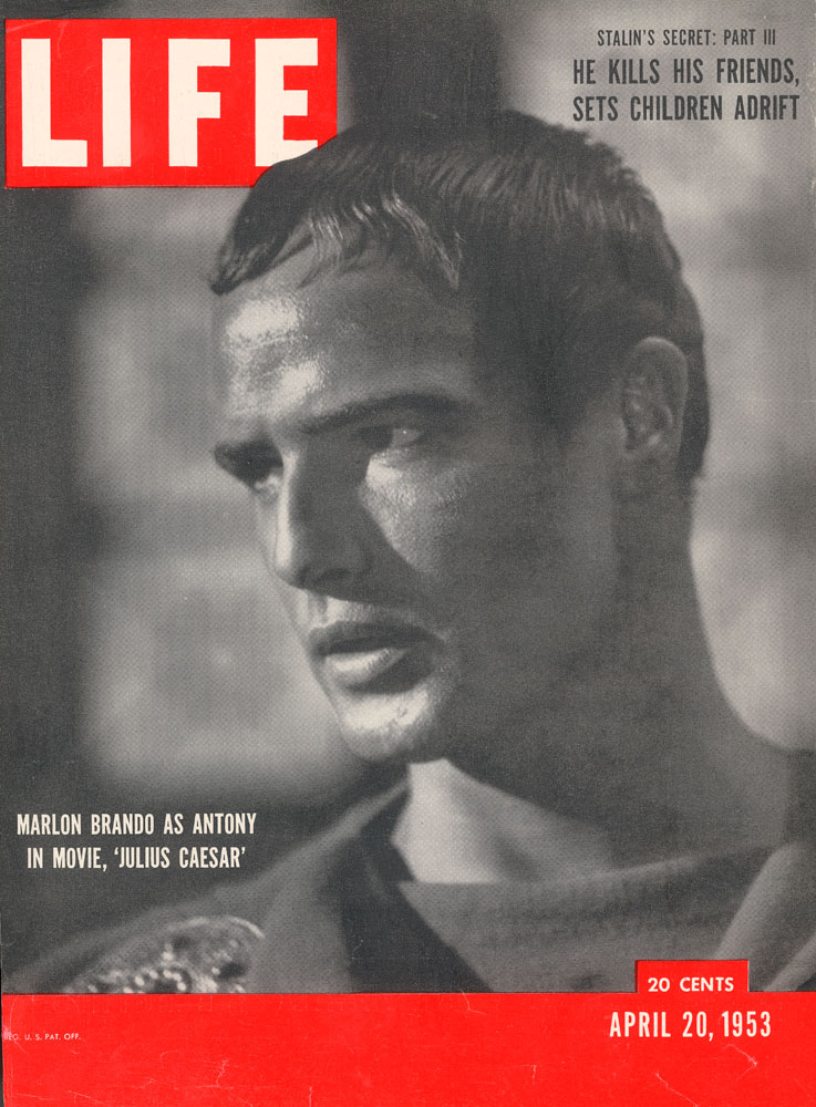 Marlon Brando: First LIFE Cover